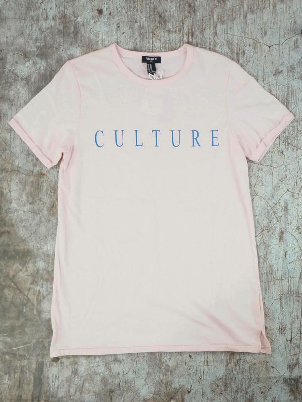 Áo Thun Nữ 21F Culture shirt - SIZE M