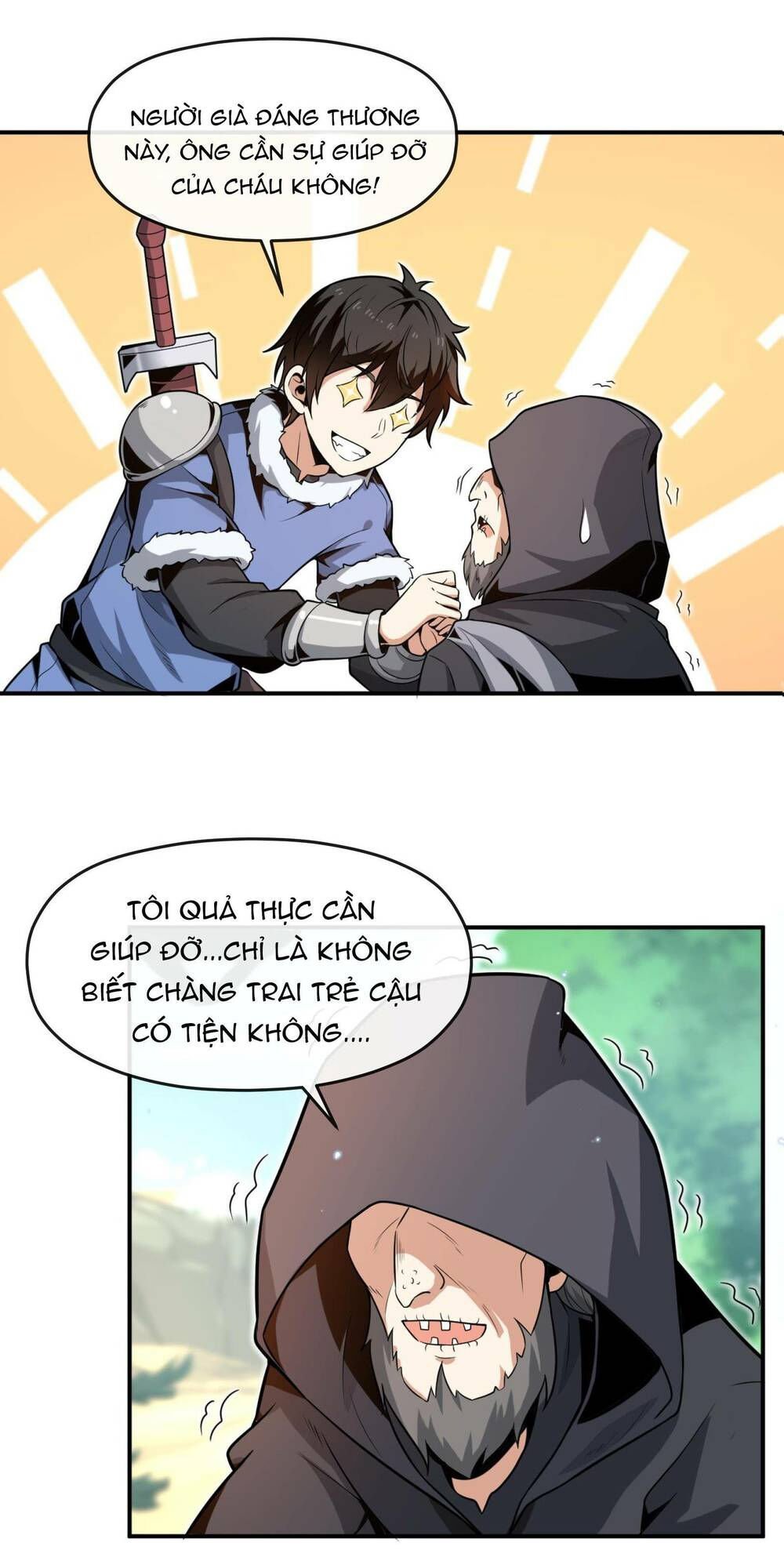 dù kiếm được nghề nghiệp siêu hiếm nhưng lại bị toàn server đuổi giết?! chapter 1 17