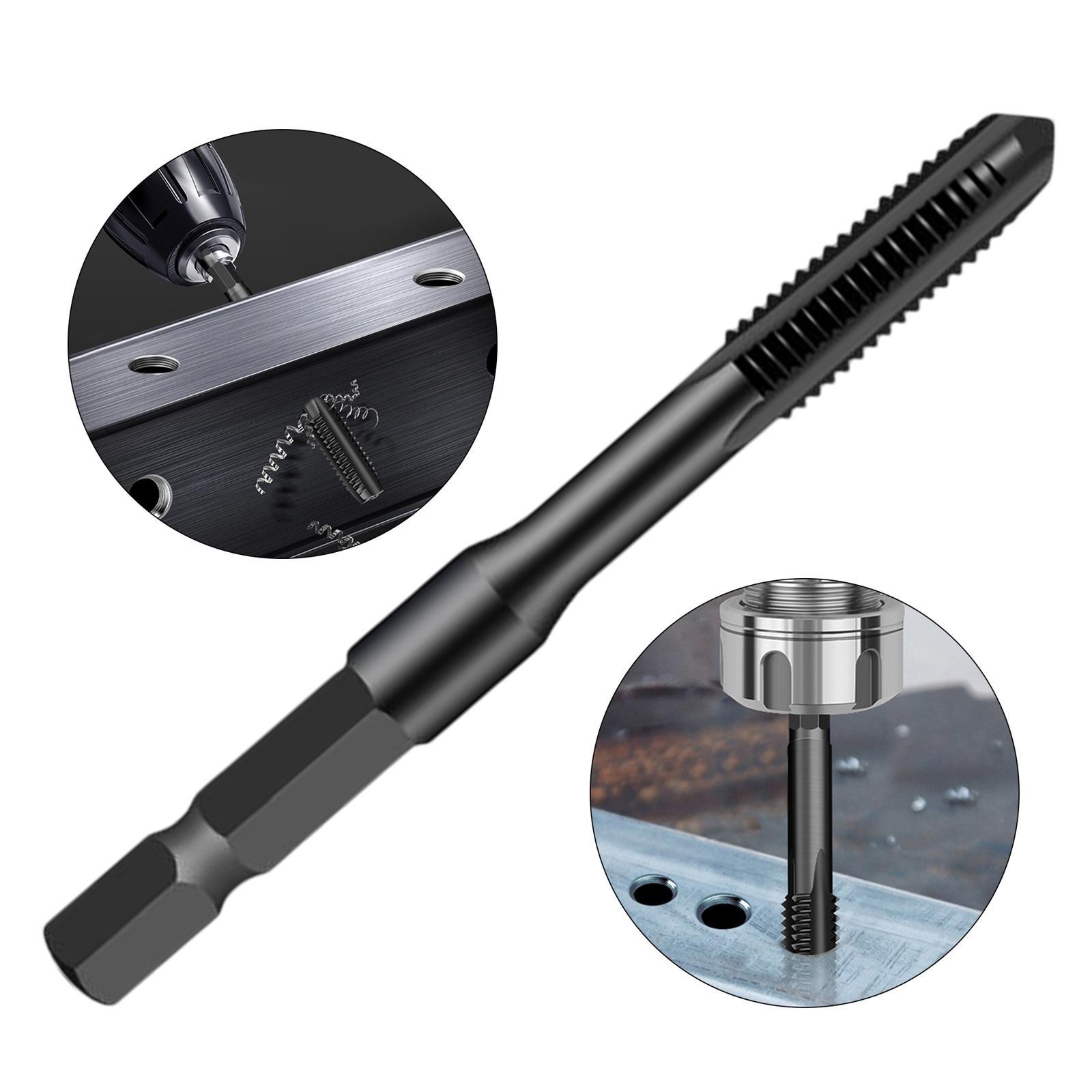 Machine Screw Plug Tap High Hardness Hand Screw Drill Bits