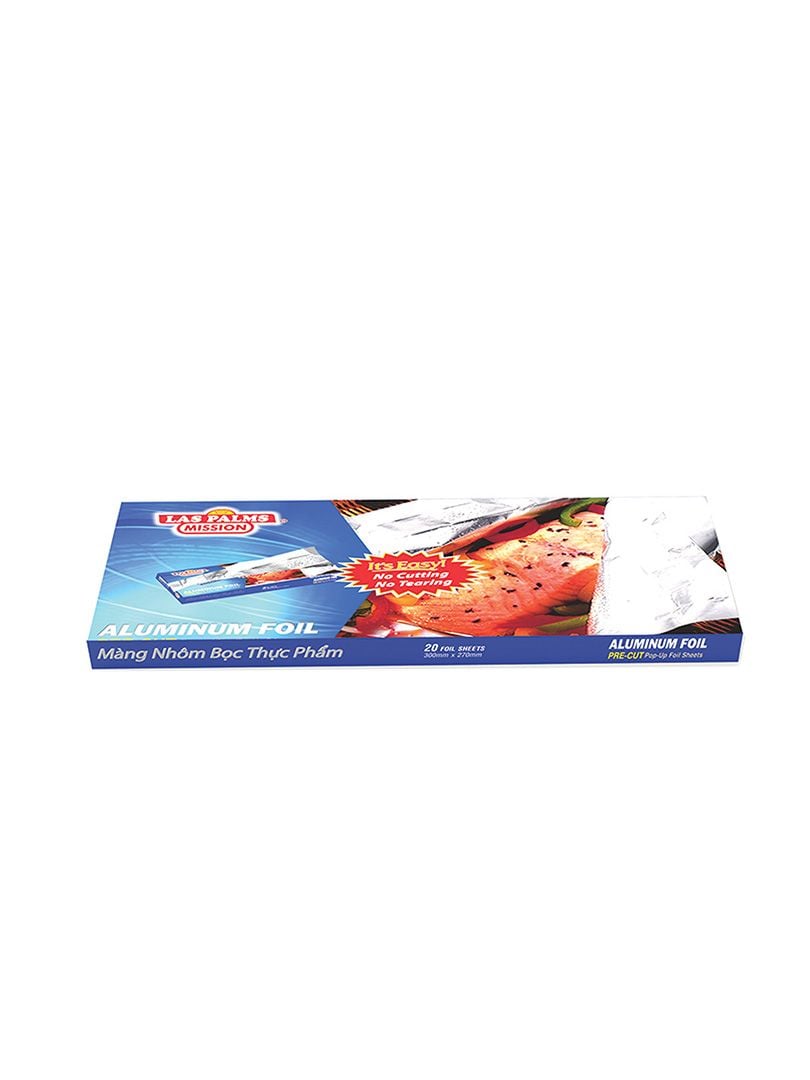 Màng Nhôm TP Las Palms 30cmx27cm (Hộp 20 Miếng) - MNTP00000154