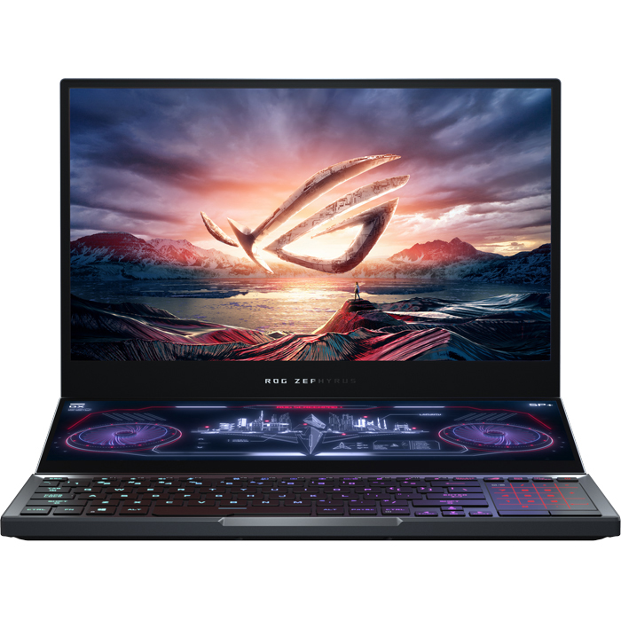 Laptop Asus ROG Zephyrus Duo 15 GX550LWS-HF102T (Core i7-10875H/ 16GB DDR4 3200MHz/ 1TB SSD PCIE G3X4/ RTX 2070 Super 8GB GDDR6 - Max-Q/ 15.6 FHD IPS, 300Hz G-Sync, 3ms/ Win10) - Hàng Chính Hãng