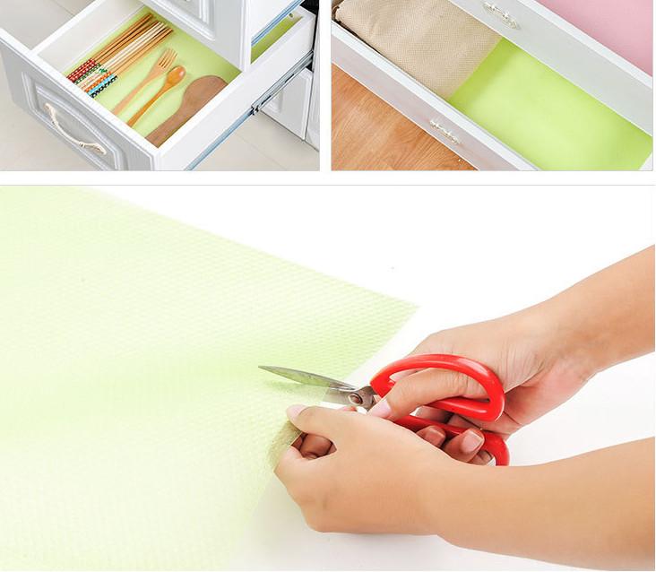 Combo 4 Miếng lót đa năng làm sạch tủ lạnh, ngăn tủ, bàn ăn GD83-4MLTL