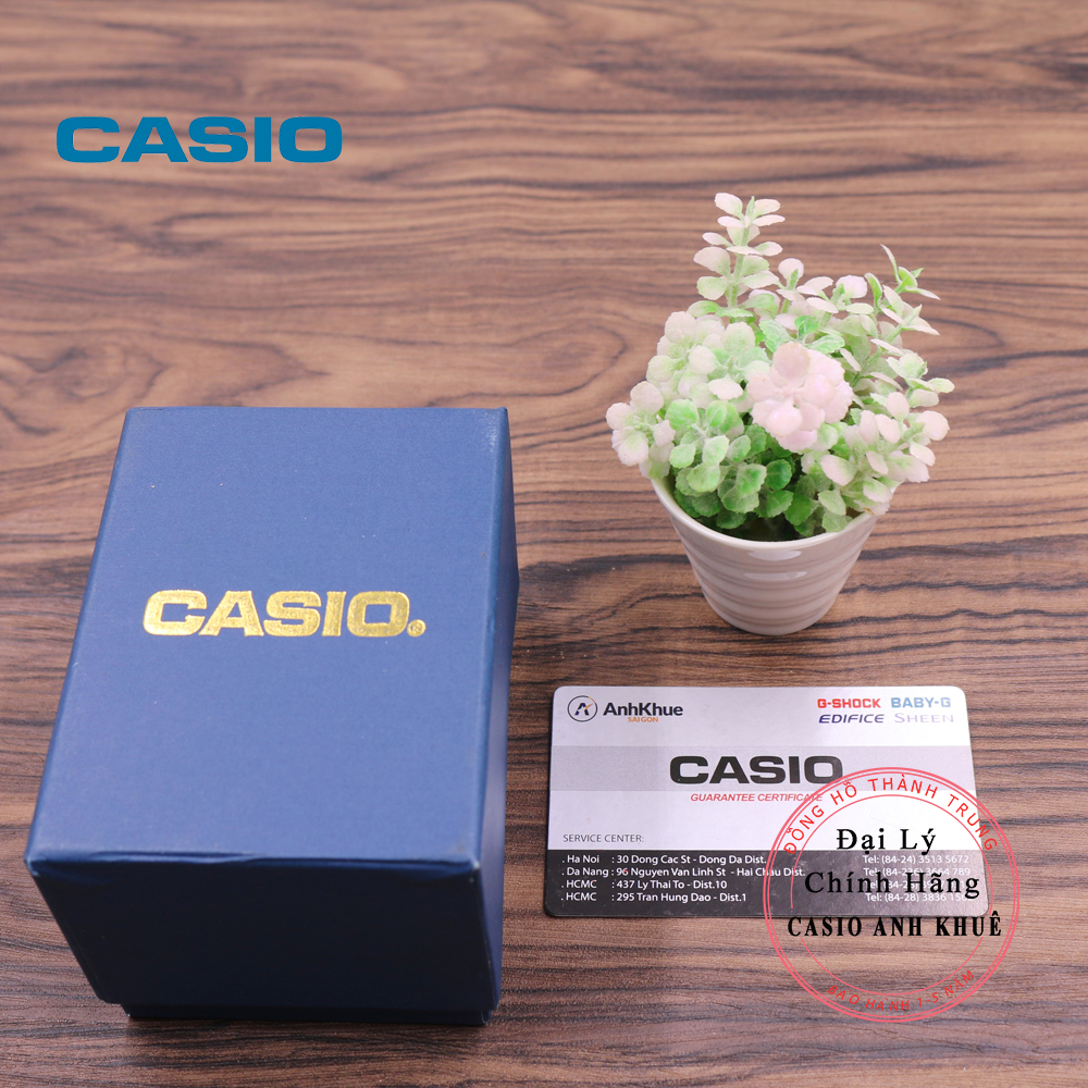 Đồng Hồ Nam Dây Thép Không Gỉ Casio STANDARD MTP-V002D-7B