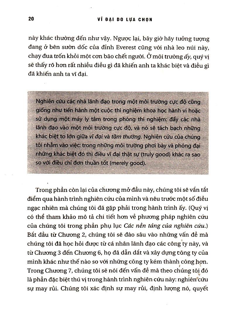 Vĩ Đại Do Lựa Chọn (Tái Bản 2023)