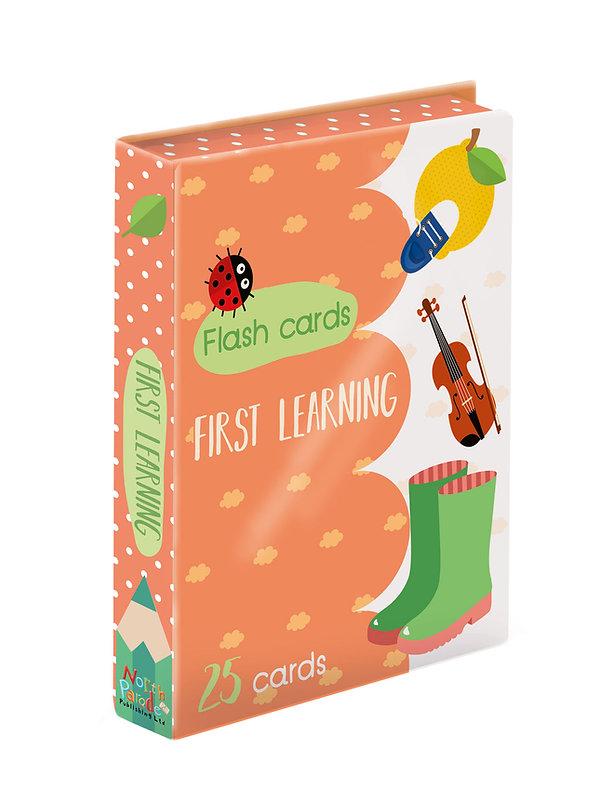 Flash Cards - First Learning Orange (25 Cards)