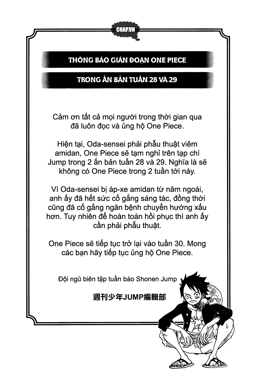 One Piece Chapter 749 - Trang 14