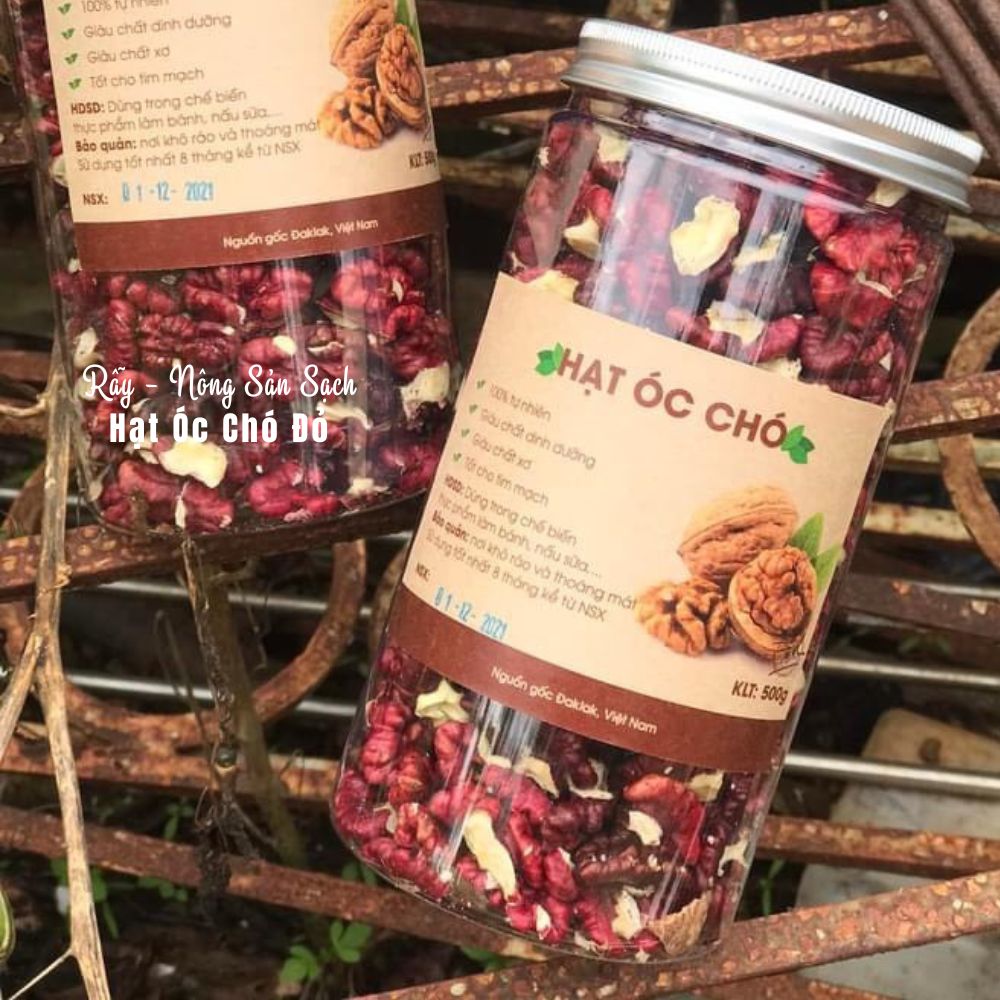 Hạt óc chó đỏ nhập khẩu Mỹ cao cấp, hạt dinh dưỡng ăn liền ăn kiêng ăn vặt an toàn