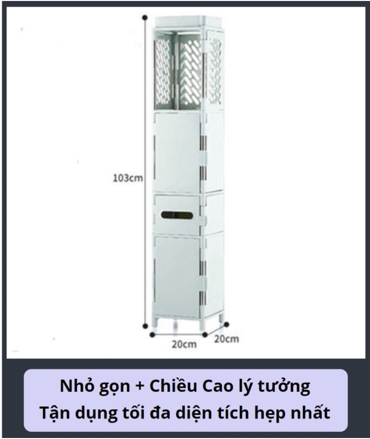 TỦ LẮP RÁP ĐỰNG VẬT DỤNG NHÀ TẮM