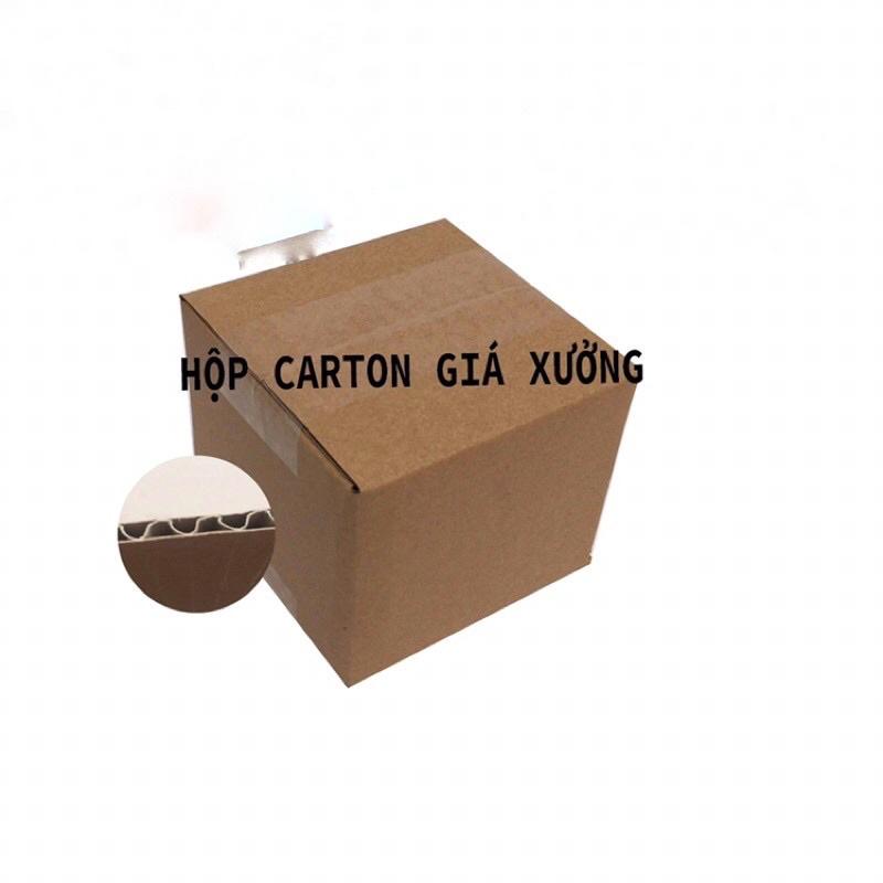 (10 x 10 x 6) 10 Hộp Ship Cod đóng gói hàng hoá, thùng giấy carton giá rẻ