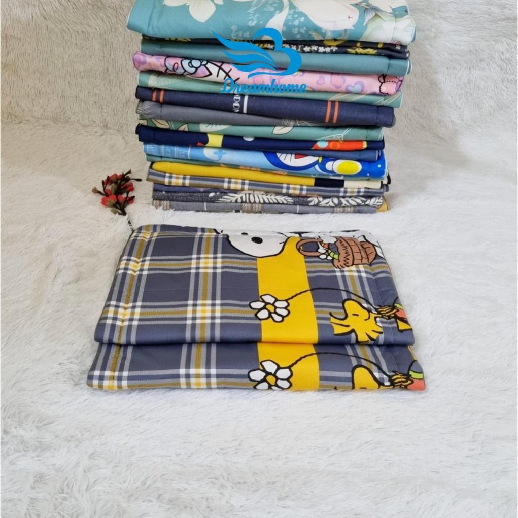 Vỏ Gối Nằm Cotton 100% Loại Đẹp Có Lót Bông, 1 Đôi - size 45x65 cm