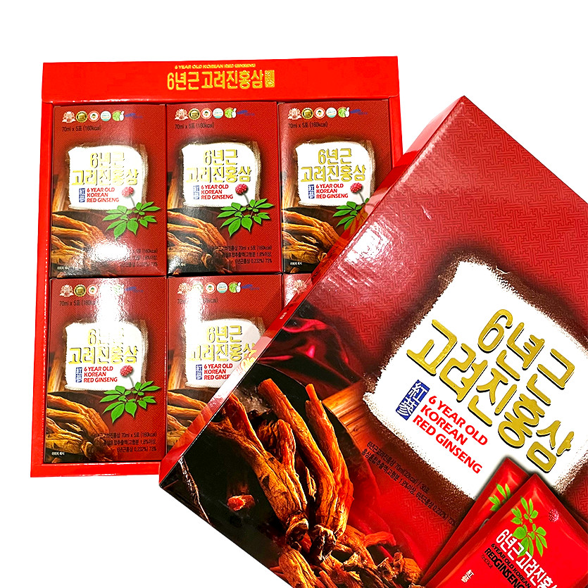 Bộ Túi Nước Hồng Sâm Taewoong Food Túi (70ml x 30 Gói)