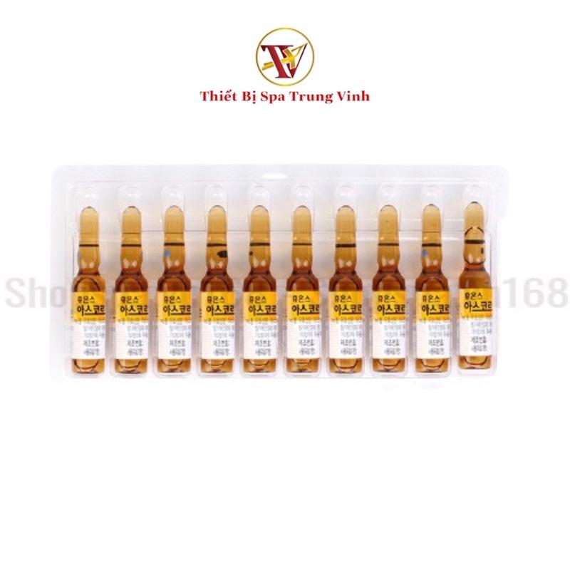 Vỉ 10 Ống Vitamin C Houns Hàn Quốc Cấy Tảo Hồng