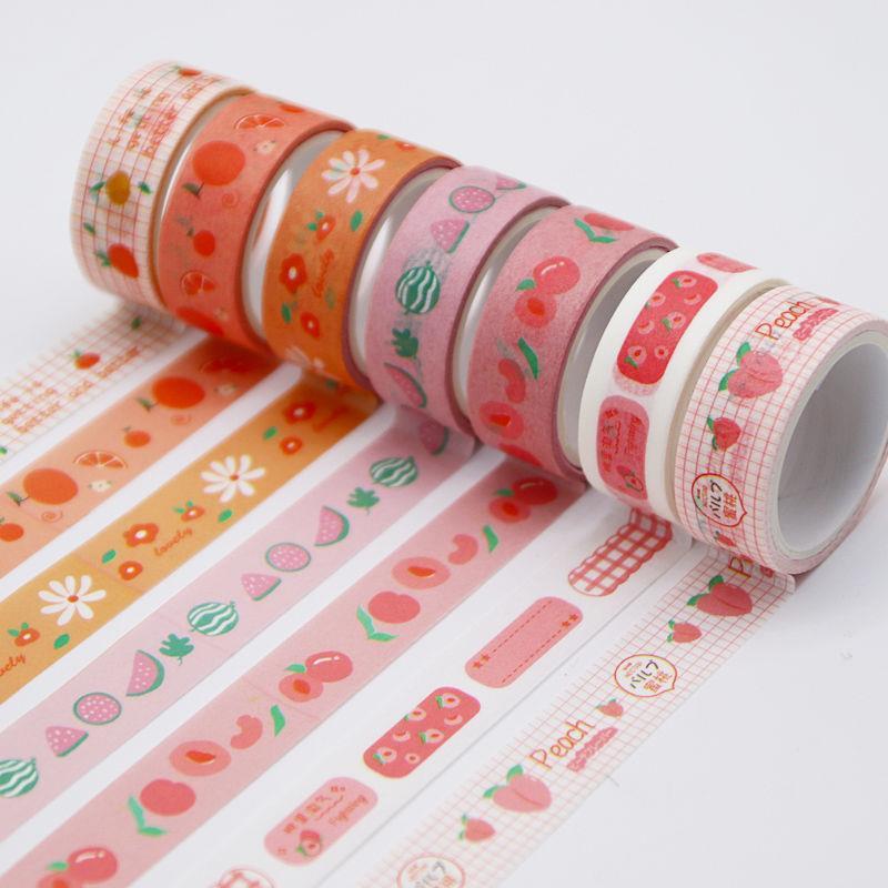 Cuộn Băng Keo Giấy Trang Trí Washi Tape - SP tự chụp, Trang Trí decor sổ