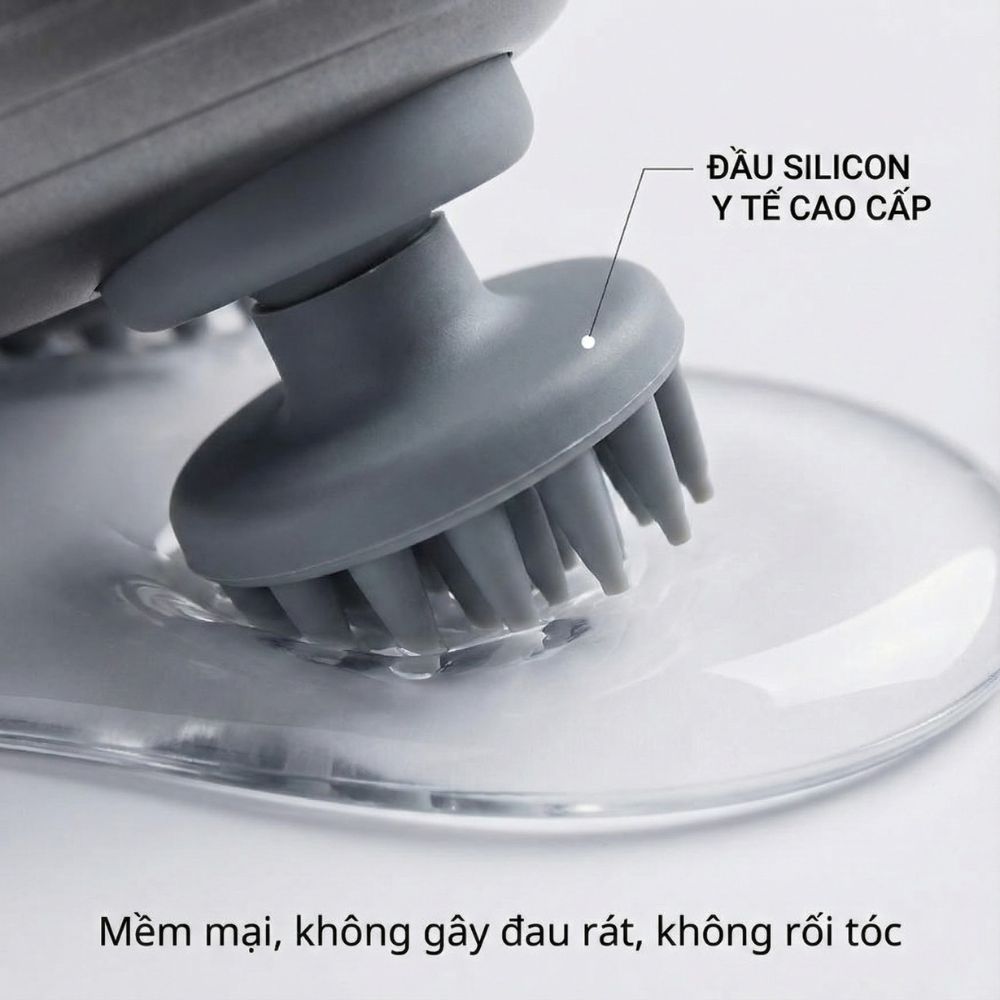 Máy Massage Đầu Không Dây Kachi MK399 - Hàng chính hãng