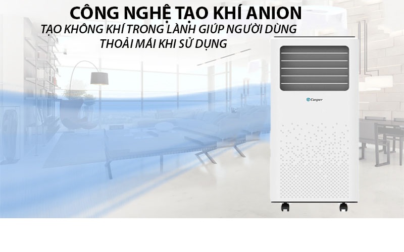 Điều hòa di động Casper 1.0Hp PC-09TL33 - Hàng chính hãng