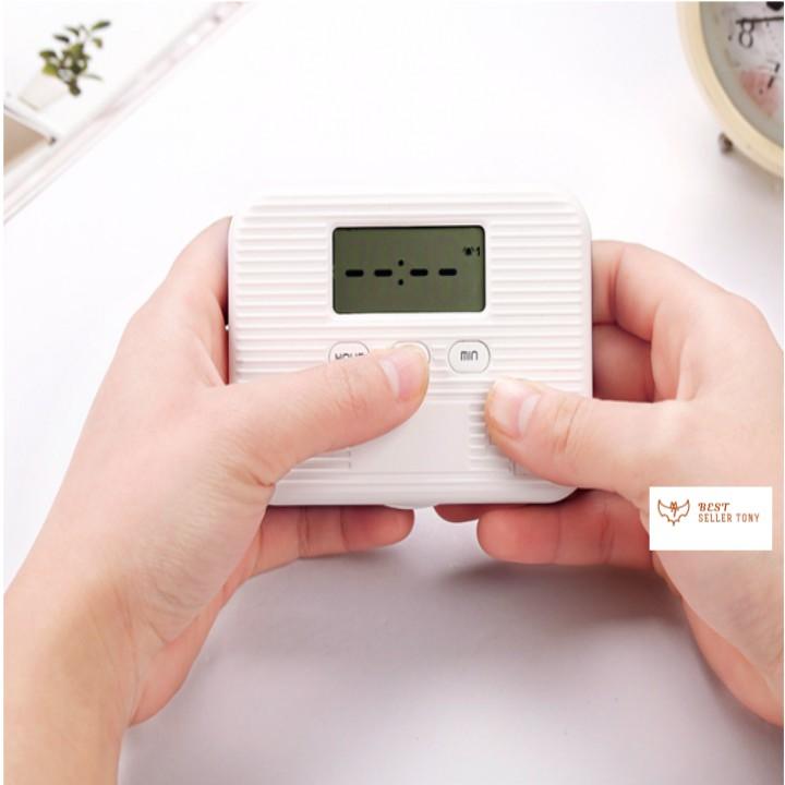 Hộp đựng thuốc viên hẹn giờ thông minh Tab Timer