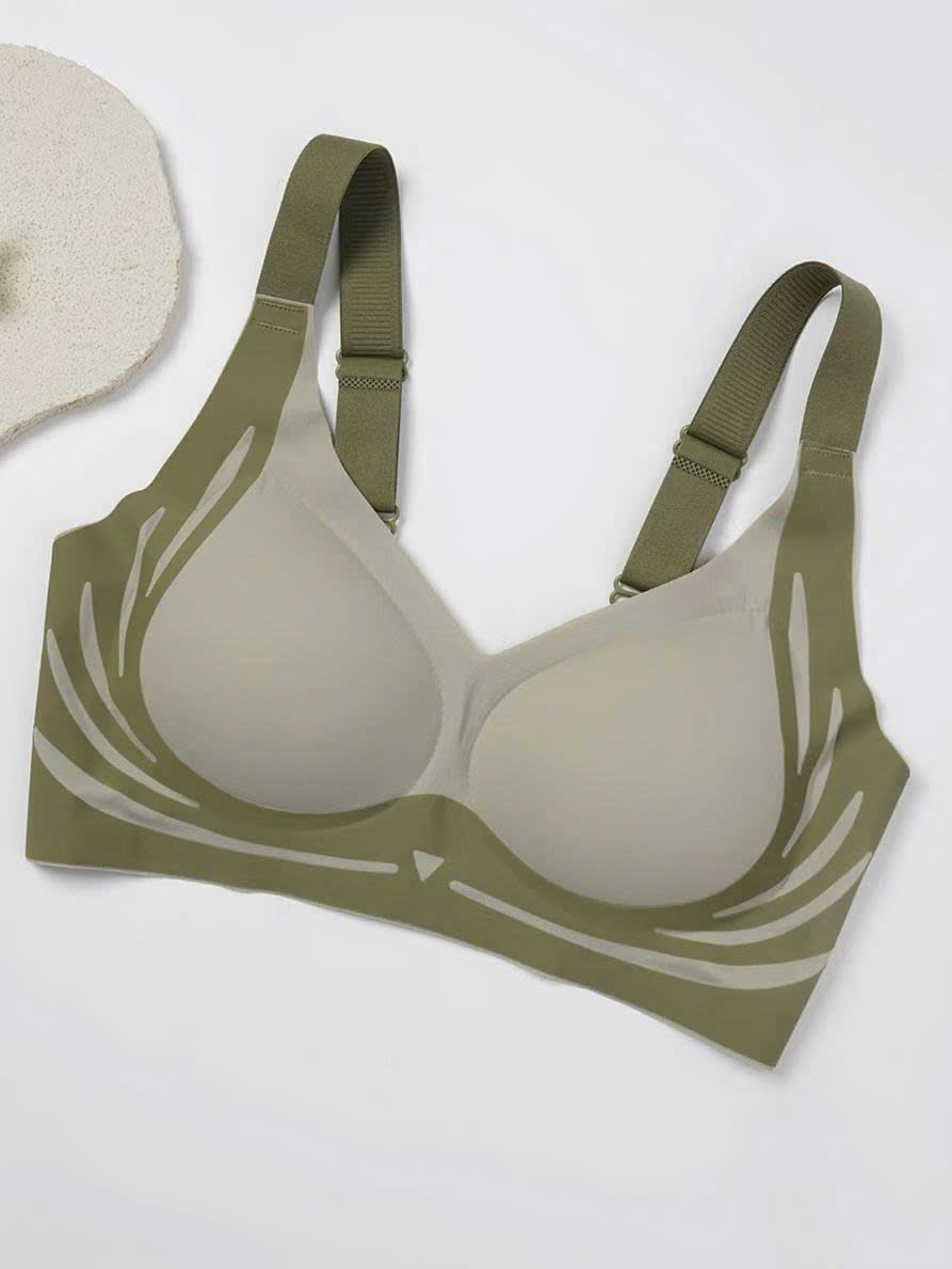 Áo lót nữ su đúc không đường may nâng ngực cài sau 4 móc 2837