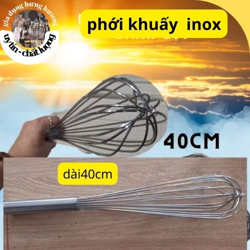 Phới lồng đánh trà cỡ lớn, đa năng, hàng cao cấp