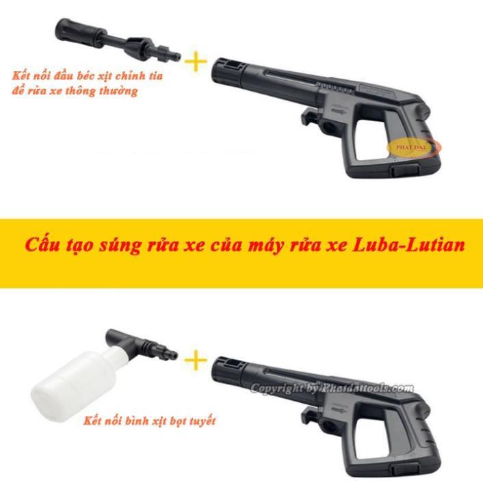 Máy rửa xe gia đình Luba-Lutian LB210G