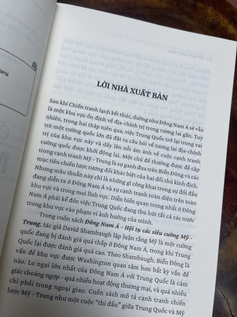 (xuất bản lần thứ hai) ĐÔNG NAM Á HỘI TỤ CÁC SIÊU CƯỜNG MỸ - TRUNG - David Shambaugh - Kiều Thị Thoan Thu dịch - Nxb Chính trị Quốc gia Sự Thật – bìa mềm