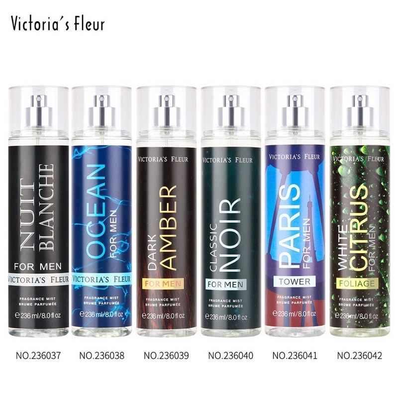 Xịt thơm bodymist cho Nam Victoria Fleur 10ml