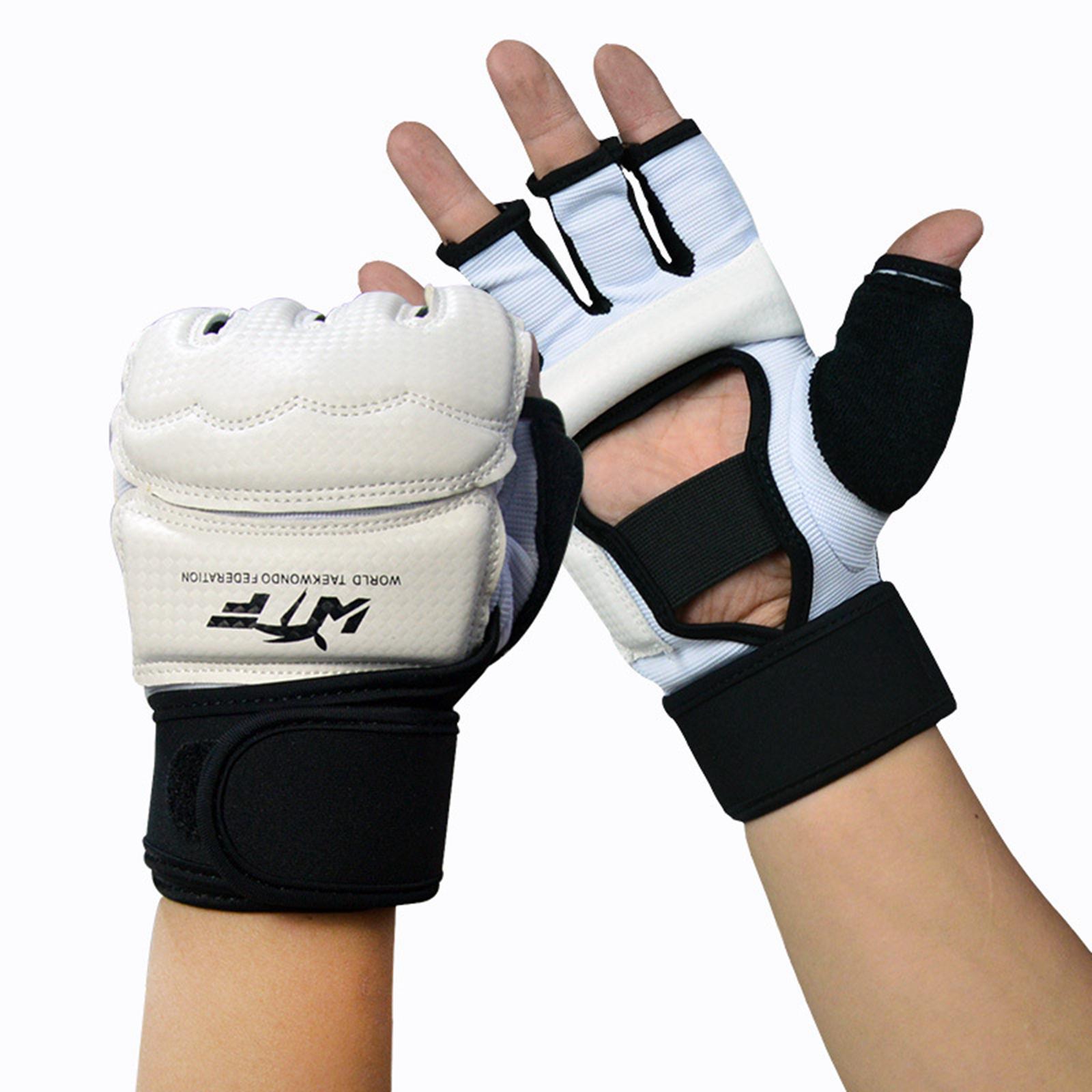 Gloves Foot Protector Guard Home Gym Boxing Taekwondo Karate Sparring Gear