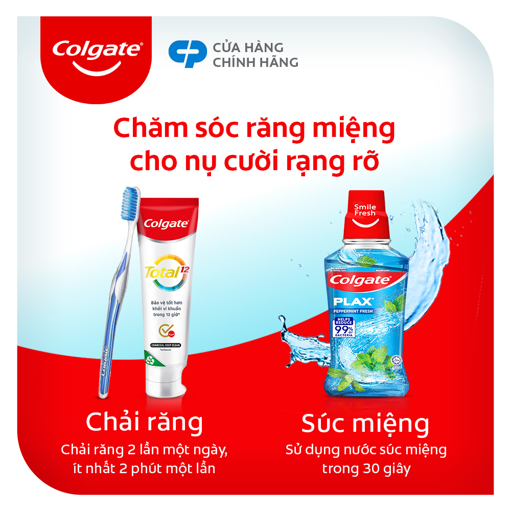 Bàn Chải Đánh Răng Colgate SlimSoft Flex Clean Charcoal