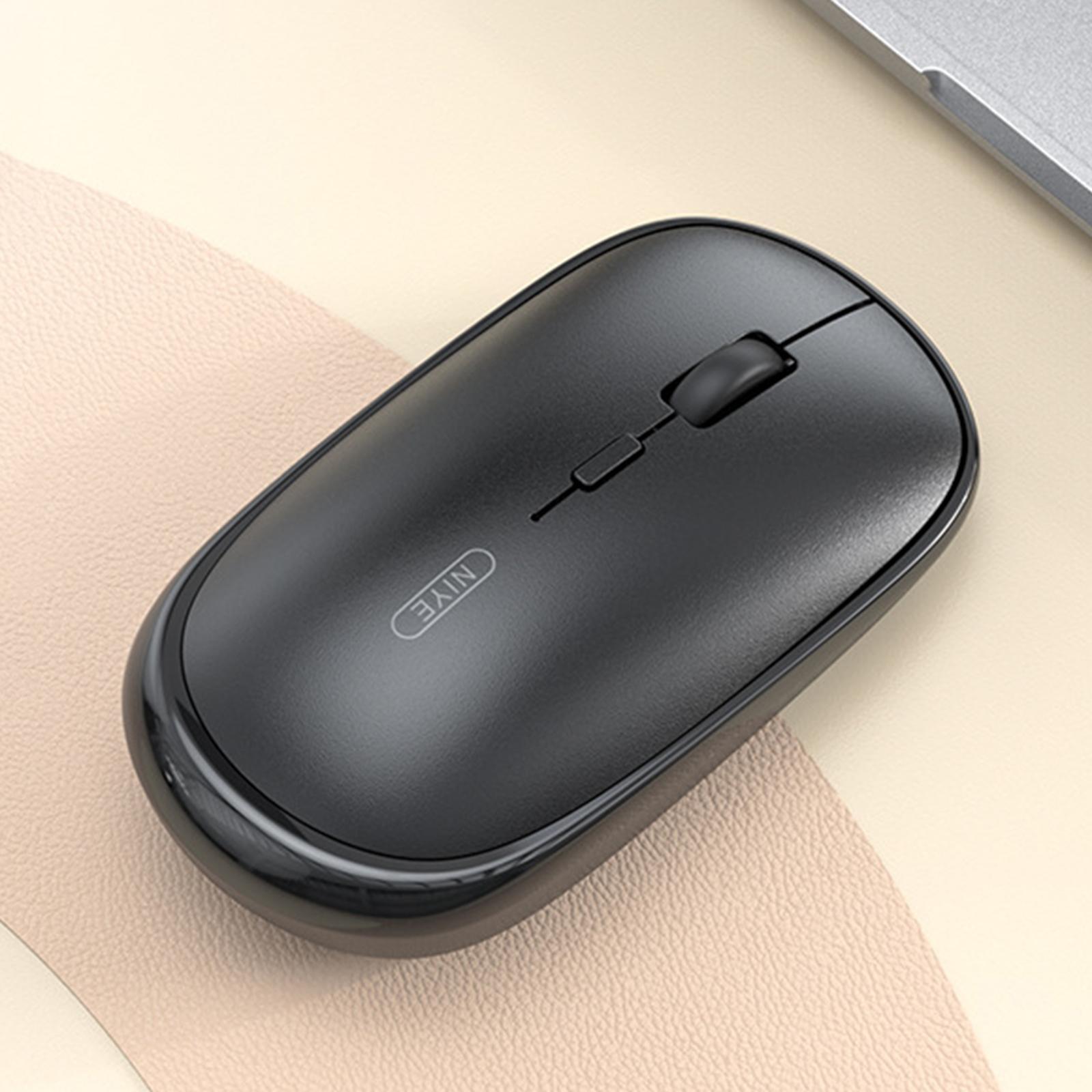 Wireless Mouse 3 Buttons Optical Adjustable DPI Rechargeable  pink