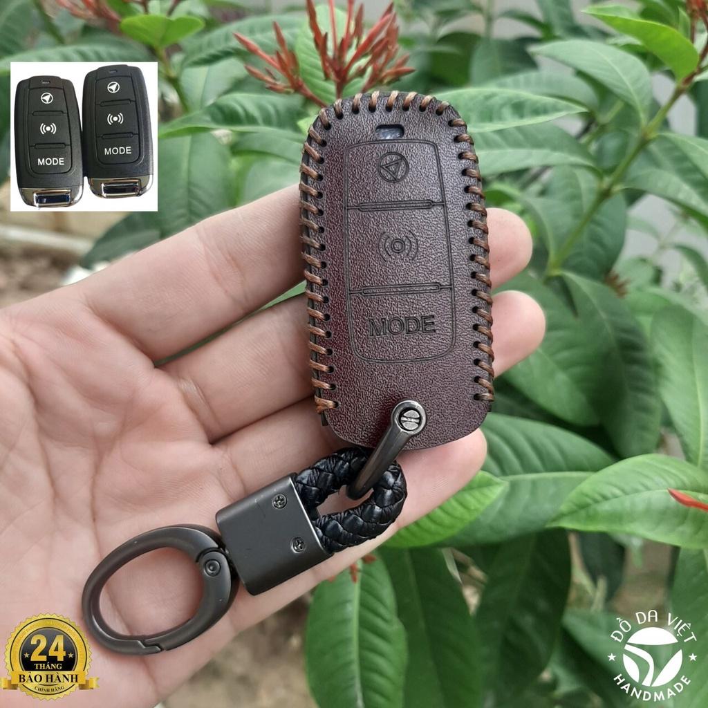 Bao Da Chìa Khóa Hyperion Smartkey chống trộm, tìm xe handmade da thật, bảo hành 2 năm