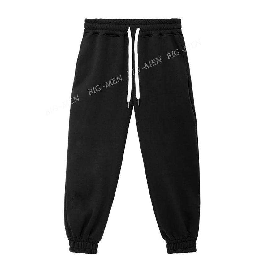 Quần thun dài jogger vải nỉ đẹp bigsize nam - trơn