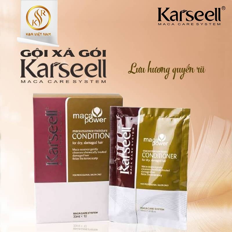 Gội xả gói Karseell Maca 30mlx10