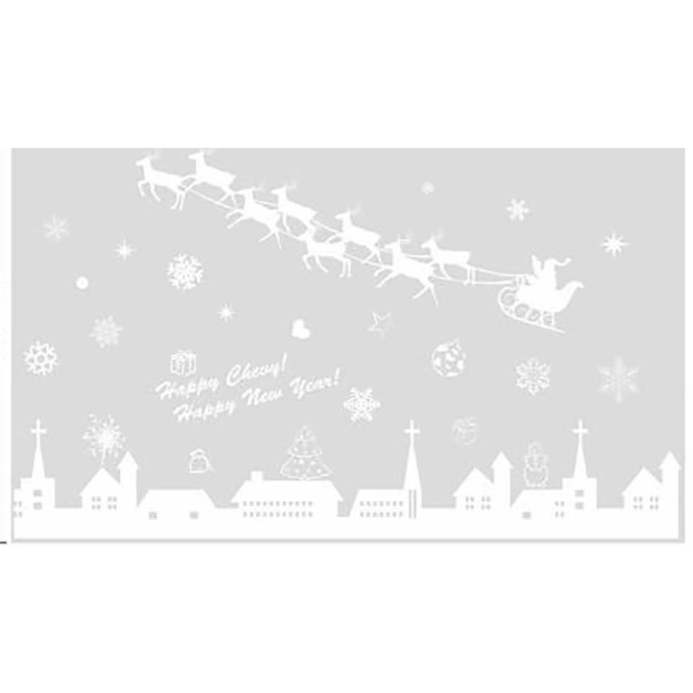 DECAL TRANG TRÍ NOEL 2 MẶT 2021 SỐ 20