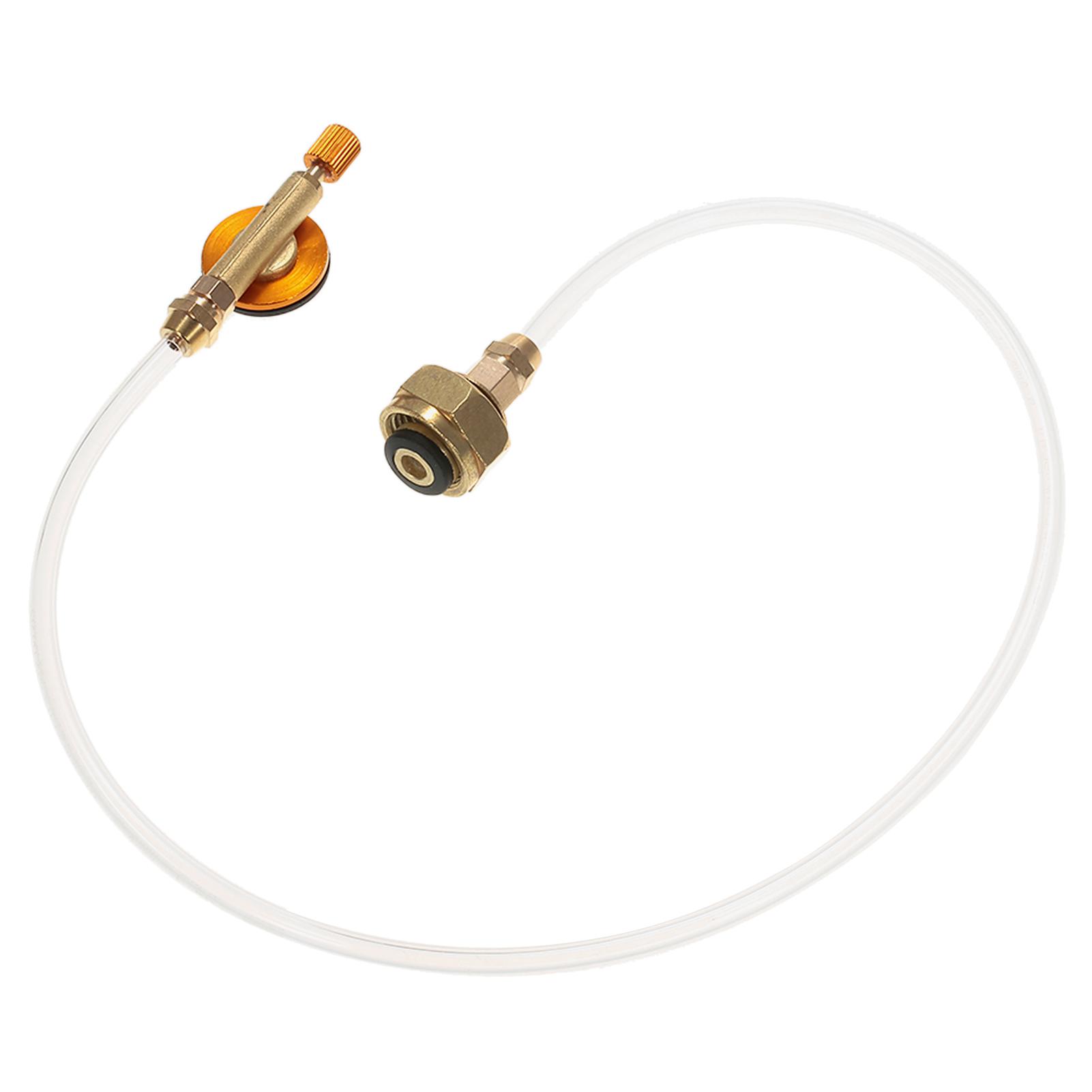 Outdoor Camping Gas Stove Refill Adapter LPG Cylinder Adapter Flat Tank Filling Adapter Convertor German Standard