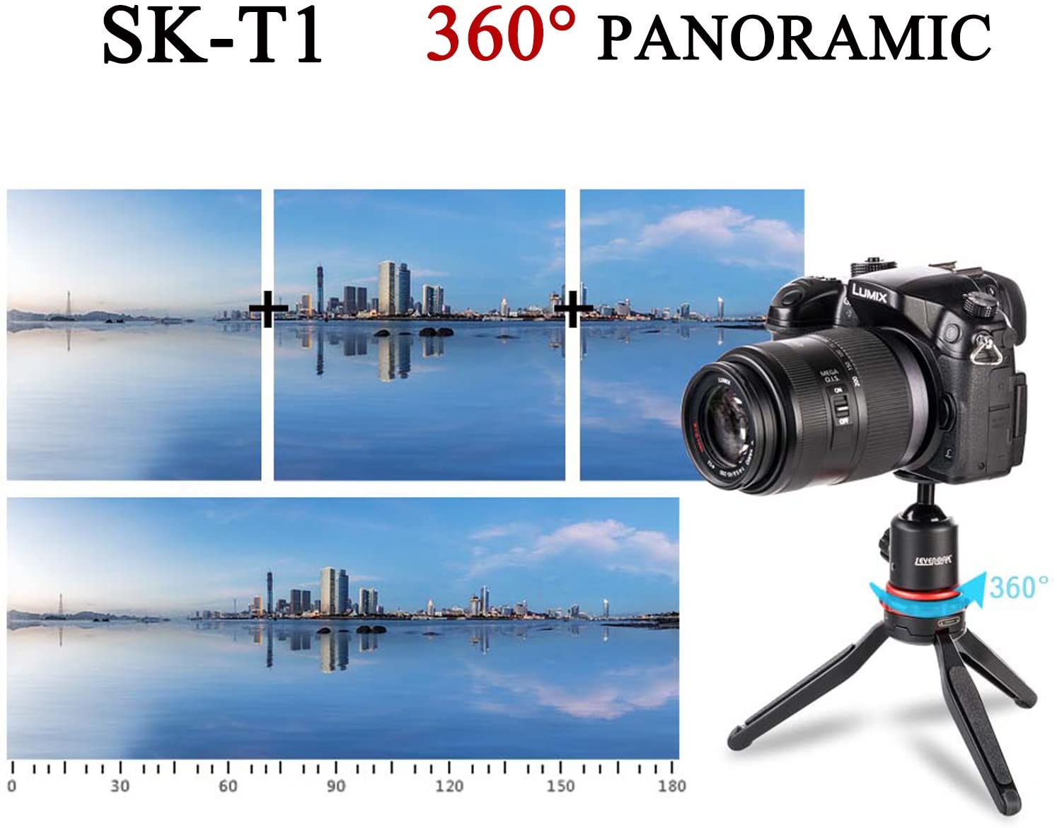 BOYA Sevenoak SK-T1, Chân Máy Ảnh Kim Loại Mini, Tải Trọng Tối Đa 5Kg - Hàng Chính Hãng