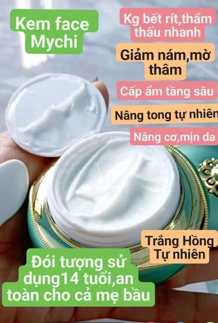 (Tặng sữa tẩy trang Mychi) 2h Kem dưỡng da mặt Mychi face