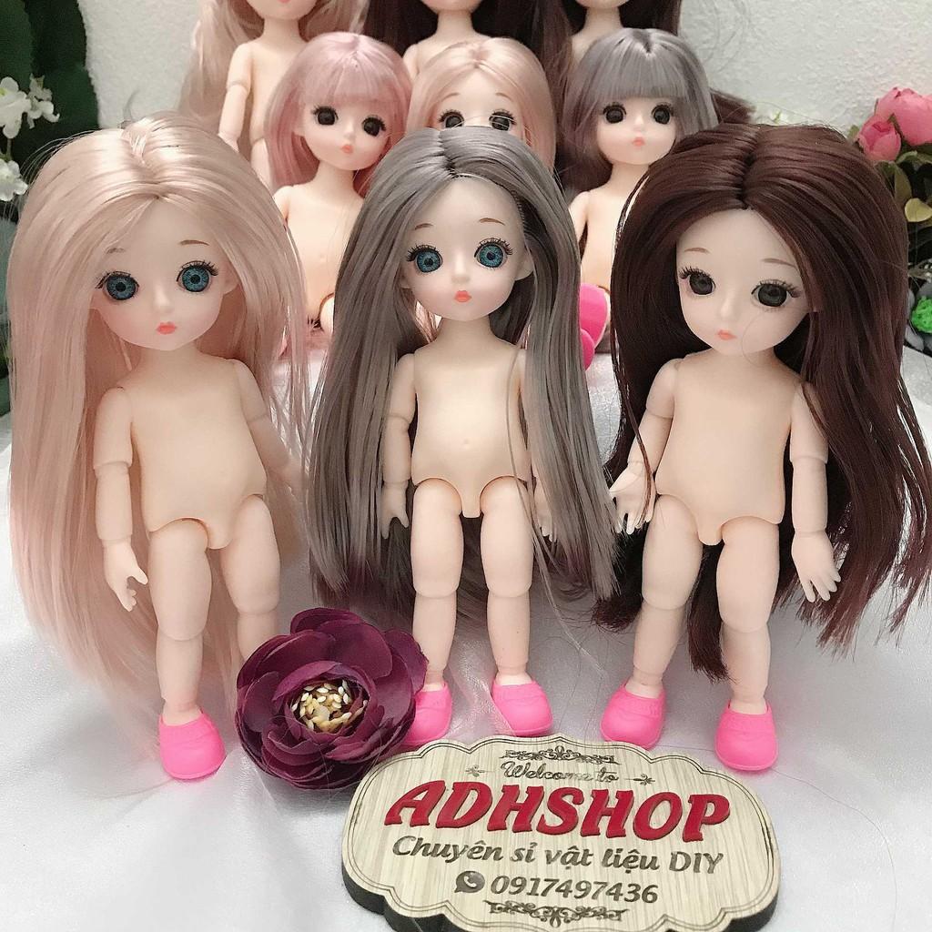 Búp bê Baboliy ob11 cao 16cm 13 khớp không kèm quần áo Adhshop