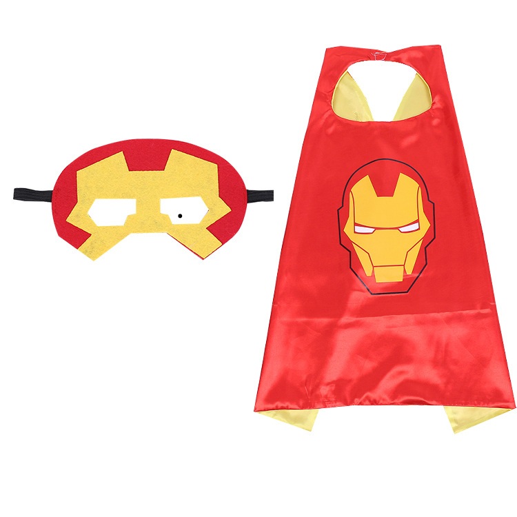 Choàng và mặt nạ siêu anh hùng Người Sắt (Ironman)