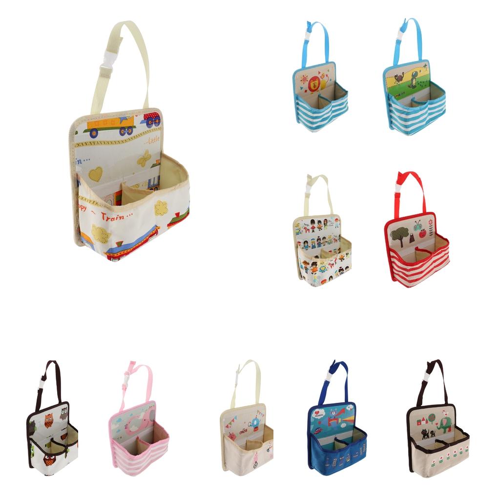 Car Back Seat Bag Organizer Storage Bottle Holder Multi-Pocket