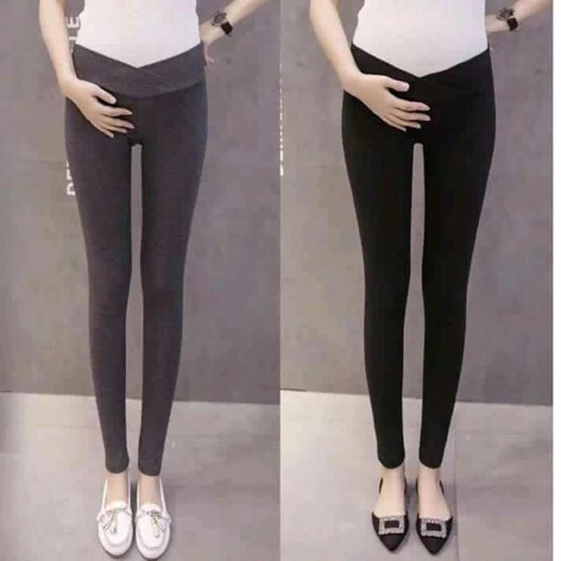 Quần legging bầu cao cấp - cam kết loại 1