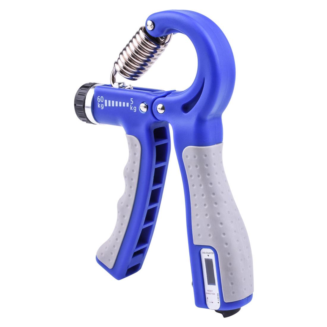 Tay cầm tay tăng cường bộ đếm ngón tay tập luyện tập luyện sức mạnh tập luyện cơ bắp phục hồi thiết bị tập thể dục cổ tay Color: Green