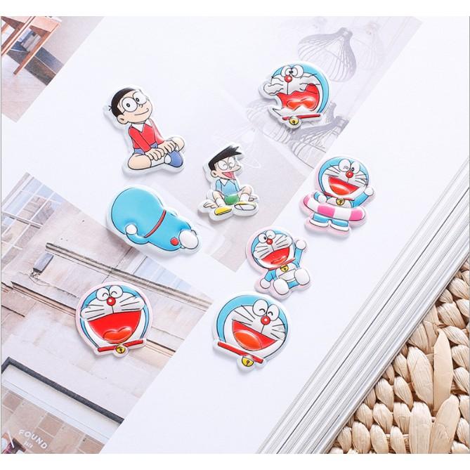 (Nhiều mẫu) Sticker dán nổi 3D Doreamon, Biệt đội chó cứu hộ, Siêu nhân người nhện Spider man, Khủng long