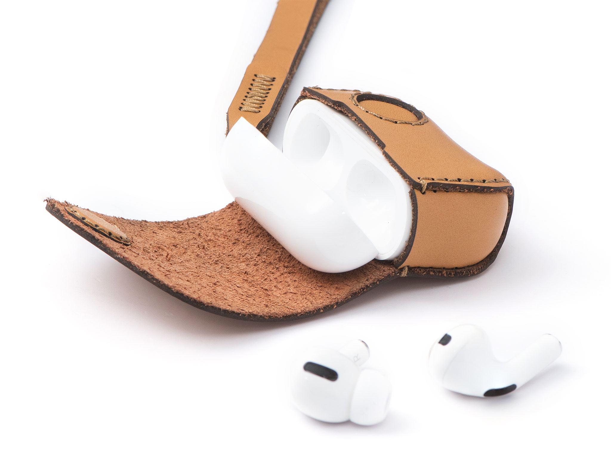 BAO DA AIRPODS PRO - CHÍNH HÃNG KHẮC TÊN