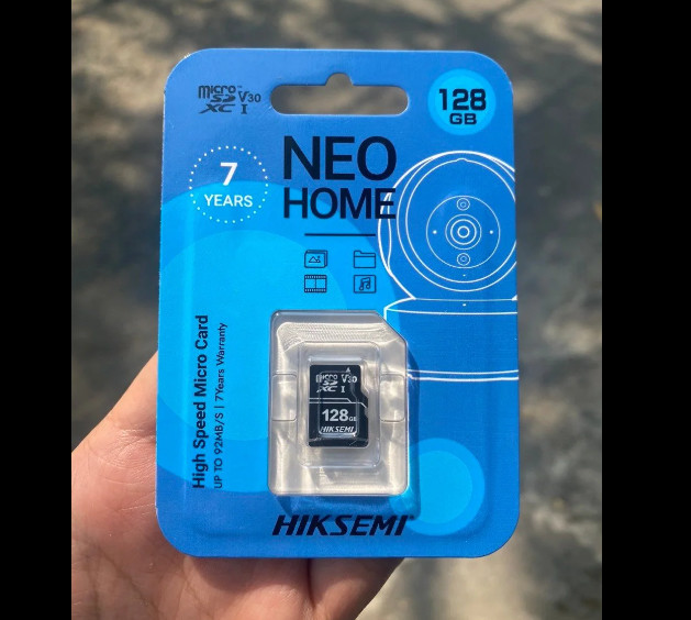 Thẻ nhớ 128GB NEO HOME D1 Xanh Da Trời (Lifetime | Hộp 50c HS-TF-D1-128G ) hàng chính hãng