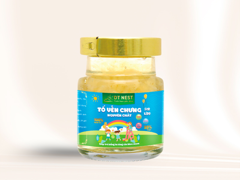 Tổ Yến Chưng Nguyên Chất For Kid DTNEST- Hũ 70ml- Dinh Dưỡng Cho Trẻ