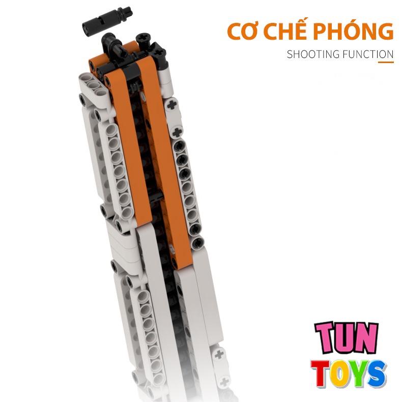 Đồ Chơi Lắp Ráp Trí Tuệ, Súng Mô Hình PUBG UMP45 Asiimov, 950+ Mảnh Ghép, Bản Thiết Kế Chuẩn 1:1 của Kevin183