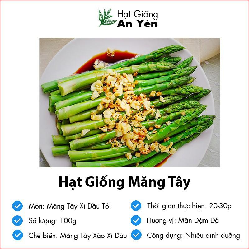 Hạt giống Măng Tây Tím, thu hoạch sớm, dễ trồng, nảy mầm cao, sinh trưởng khoẻ