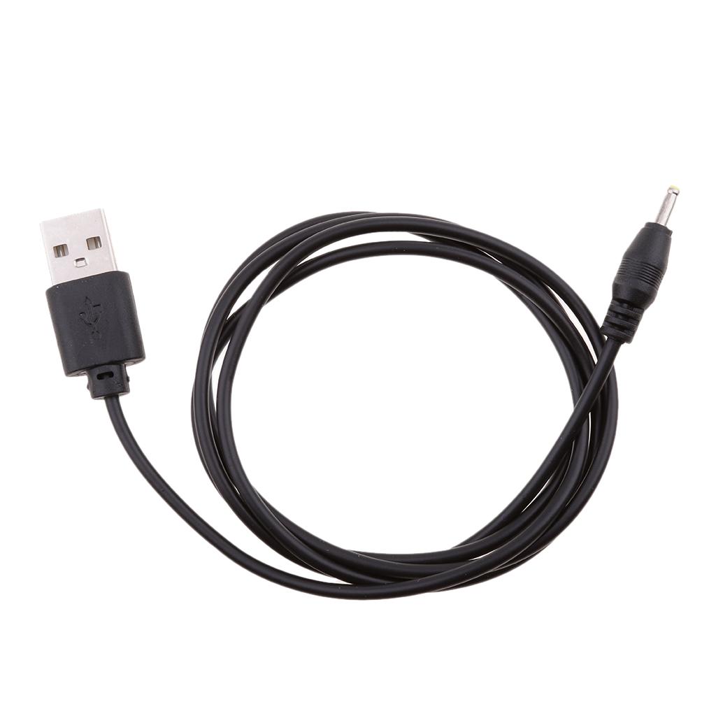 USB 2.0 A Male To 2.5x0.7mm DC Tip Plug Connector With Charging Cord Cable