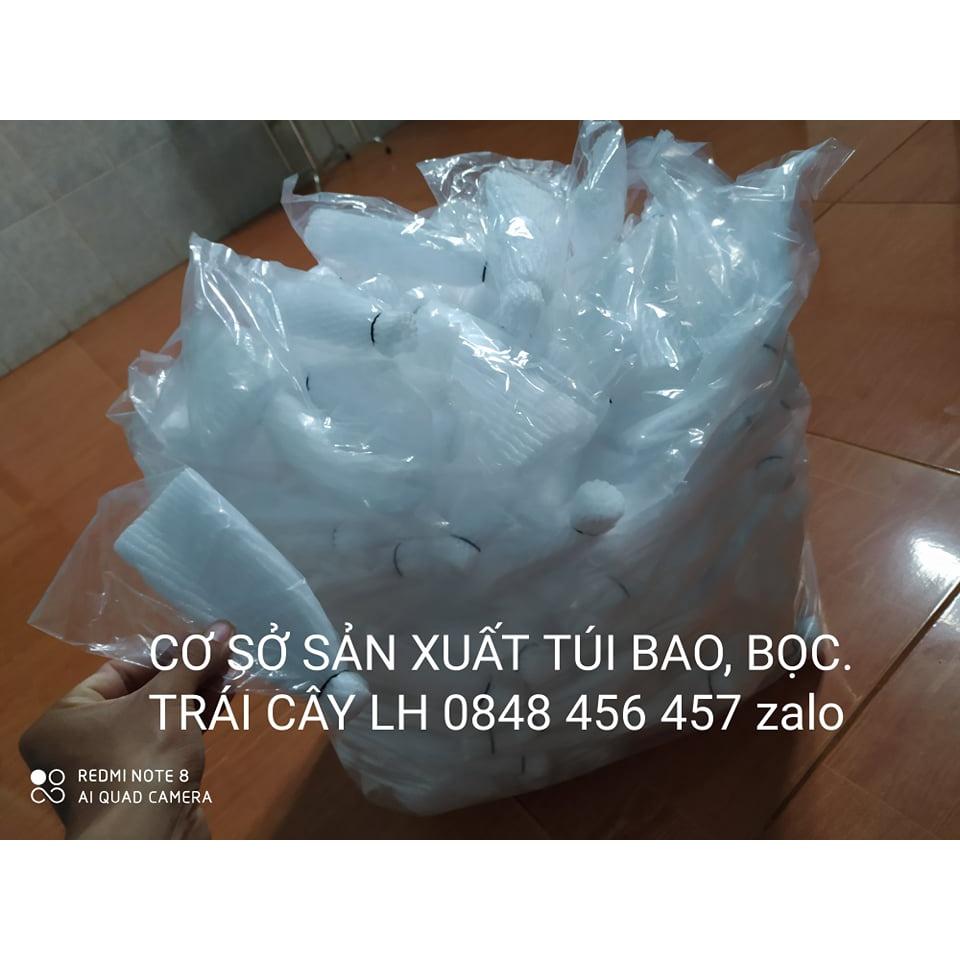 320 - 350 cái TÚI XỐP BỌC CÁC LOẠI ỔI, VÚ SỮA HOÀNG KIM ĐẦY ĐỦ XỐP, THUN,BÌ ĐÃ LỒNG SẴN