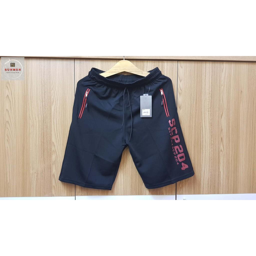Quần Đùi Thể Thao Nam Cao Cấp Năng Động Thun Co Giãn 4 Chiều SUNMEN Đủ Size Từ 45 - 70kg