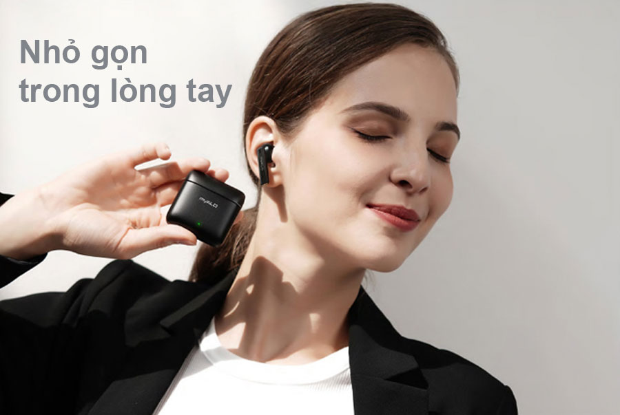 Tai nghe không dây myALO Z-One Pro: tai nghe Bluetooth 5.3; chống nước; pin 40H; điều khiển cảm ứng, thiết kế công thái học, vỏ hợp kim đúc nguyên khối